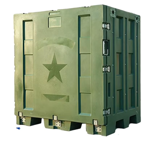DF HZ116417 1234L 1235L 1236L Catálogo de estuches de almacenamiento de plástico PE verde personalizados de gran capacidad para rollos - Product Image 2
