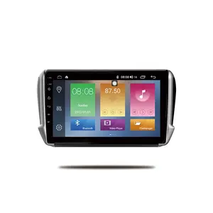 IOKONE New Android 9.0 Stereo Multimedia Navigation System Forプジョー208 2015 2016 2017 2018
