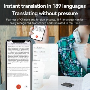 Grabadora Inteligente A3 USB 2.0 con IA, Traducción y Transcripción, Control por <span class=keywords><strong>Aplicación</strong></span> - Product Image 4