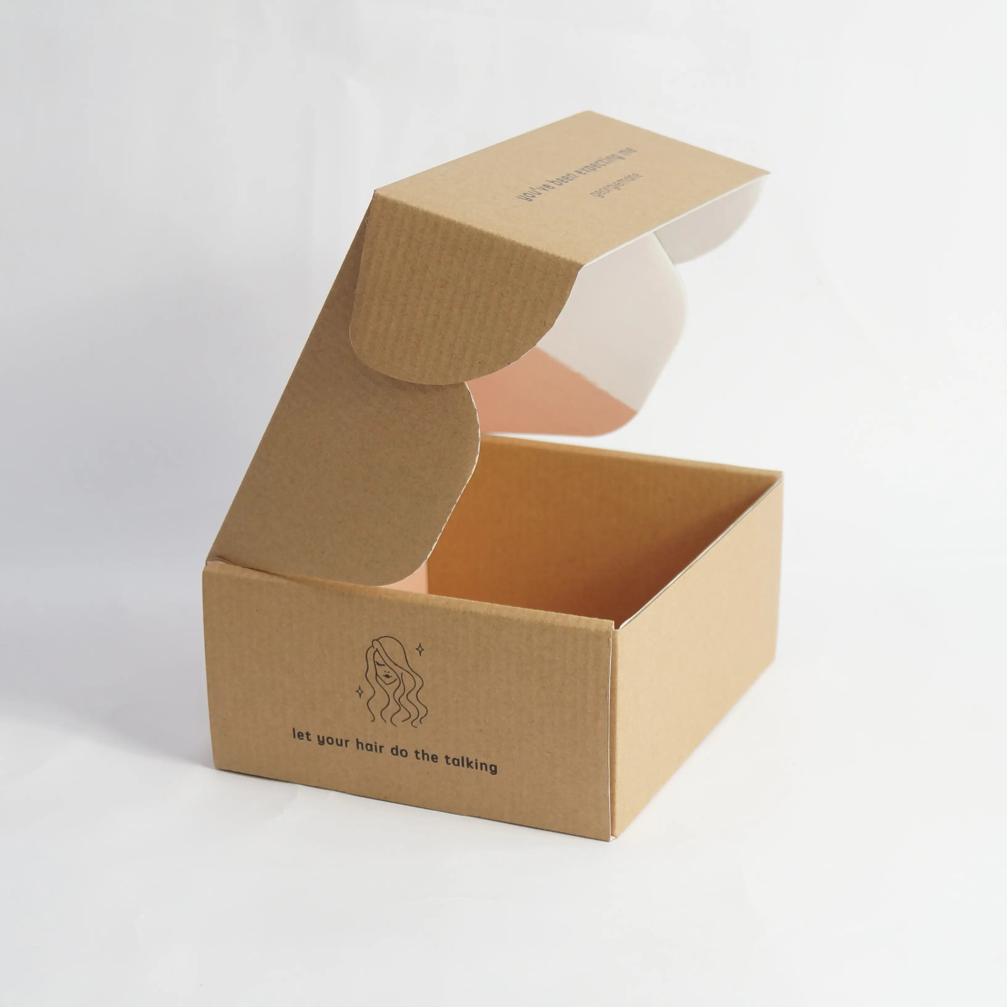 Caja de regalo de jabón de papel corrugado con logo personalizado, embalaje de bomba de baño