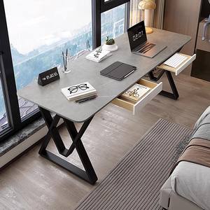Scrivania da Computer di lusso moderno tavola da Rock grande lungo studio calligrafia scrivania semplice piatto materiale studente studio scrivania - Product Image 3