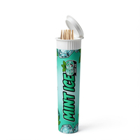 Bâtonnets de bois de bouleau jetables aromatisés à l'huile d'écorce de cannelle, saveurs personnalisées, marques sur mesure, en vrac, arôme infusé, menthe, bonbons à mâcher, aide à l'arrêt du tabac
