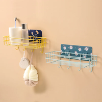 Support de stockage d'épices de cuisine à clip mural auto-adhésif de haute qualité pour la maison
