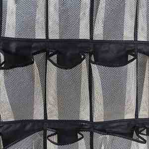 2026 Hot-Sell Foldable Over Door <b>Shoe</b> Organizer 24 Large Mesh Pockets Visible Hanging Wall Mount <b>Storage</b> for Bedroom Clothing - Product Image 3