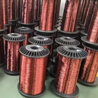 Alambre de Aluminio Esmaltado SWG 33 34 35 36 para Bobinas de Motores de Ventiladores Eléctricos