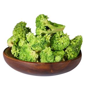 חטיפי ברוקולי מיובשים בהקפאה לכלבים וחתולים, שקיות מזון מעורב, סיטונאי, קופסה שלמה, ירקות לחיות מחמד, סין - Product Image 5