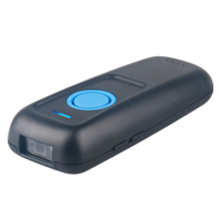 Escáner de Código de Barras Inalámbrico 2.4G BT Portátil Mini de Mano 1D para Inventario