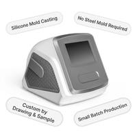 Service de fabrication en petite série de prototypes de moules en silicone pour coques d'instruments médicaux en polyuréthane moulé sur mesure, vente en gros