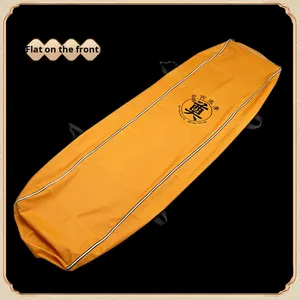 Ataúd Moderno Amarillo <span class=keywords><strong>Simple</strong></span> y Bolsa de Transporte para Cadáveres, Tela Oxford Extra Gruesa, Manta de Cremación Ignífuga para Servicios Funerarios - Product Image 4