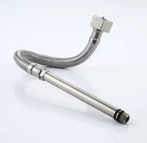 DIJIE good price durable stainless steel wire flexible plumbing kitchen bathroom faucet braided metal connector hose