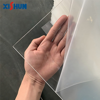 Plaque de verre acrylique transparente en polyméthacrylate de méthyle (PMMA) de 1 mm, 2 mm, 3 mm, 8 mm