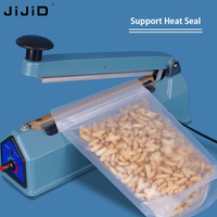 Sac alimentaire personnalisé JIJID, fond plat, qualité alimentaire, fond carré, réutilisable, fermeture éclair, autoportant, givré, emballage plastique
