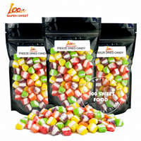 Bonbons gélifiés lyophilisés sucrés et acidulés aux fruits, prix de gros de l'usine, personnalisables et colorés