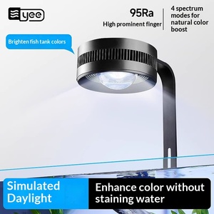 Lumière LED pour aquarium YEE, éclairage encastré pour aquarium de rivière naturelle, WRGB, spectre complet, lumière pour plantes aquatiques, floraison des algues, aquarium ornemental - Product Image 1