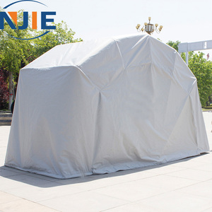 Phổ Mùa Có Thể Gập Lại Nơi Trú Ẩn Cho Xe Máy Khác Nhau Đơn Giản Phong Cách Ô Tô Xe/Nhà Để Xe Áp Lực Điều Trị Tự Nhiên Gỗ - Product Image 3