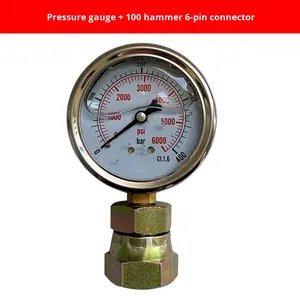 Paslanmaz çelik manometre <span class=keywords><strong>1</strong></span> Bar vakum basınç göstergesi <span class=keywords><strong>40MM</strong></span> - Product Image 4