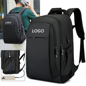 High Quality Polyester Waterproof Material Business Backpack Strap USB Interface Laptop Waterproof Travel and Schoolbag - Product Image 3
