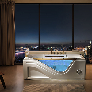Massage Moderne Acryl Badkuip Met Buitenspa 'S Massage Grote Hete Verkoop Nieuwe Design <span class=keywords><strong>Spa</strong></span> Tubs - Product Image 2