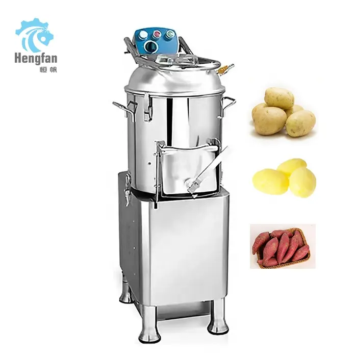 CE-zertifizierte hochwertige 20kg Kapazität Süßkartoffel-Peeling-Reinigungs maschine Kartoffelhaut-Entfernungs maschine