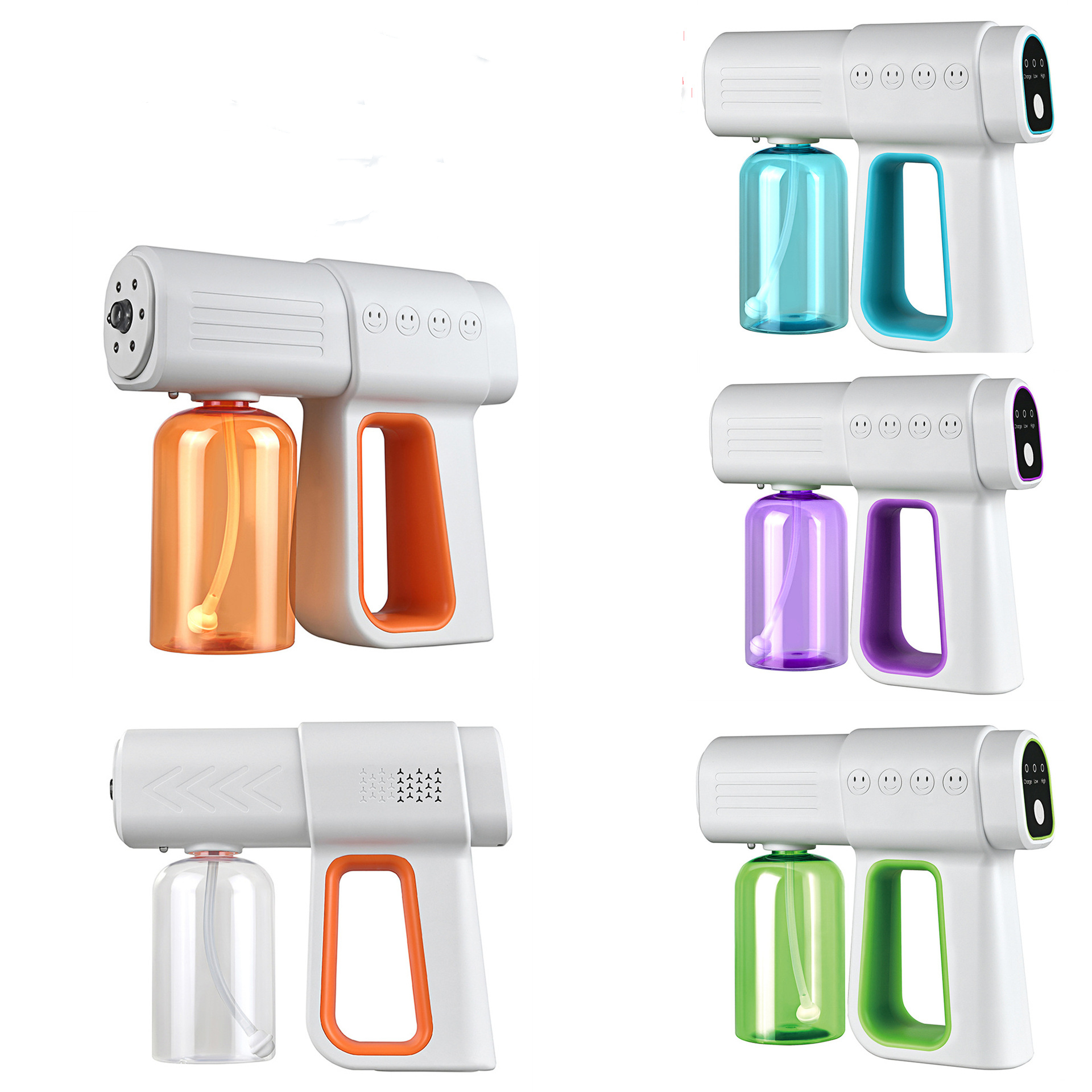 K5 нано-Электрический распылитель синего света, дезинфекционный распылитель, перезаряжаемый распылитель, дезинфицирующий аппарат для офиса и сада