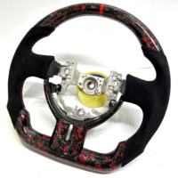Volant sport en fibre de carbone forgée sur mesure avec éclairage LED pour GT86 Subaru BRZ Scion FR-S