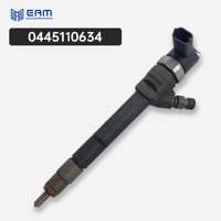 Injecteur de carburant diesel Common Rail 0445110634 0445110375 166005070R pour moteur Master Trafic Vivaro 2.0 DCi M9R