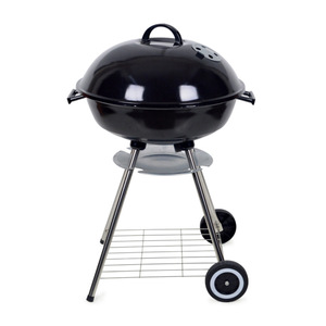 Apple Style Charcoal Grill 12-22 Inch Portable Outdoor BBQ Grill With Wheels And Rack For Camping And Backyard Use - Product Image 1