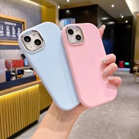 Coque de téléphone colorée potelée pour Iphone17 Pro Max couvertures arrière pour Iphone 16pro Max bonbons couvertures de téléphone souples colorées