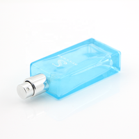Flacon de parfum en verre 30 ml, transparent, carré, vaporisateur de parfum, flacon à fine brume, emballage cosmétique pour Cologne, Eau de Parfum