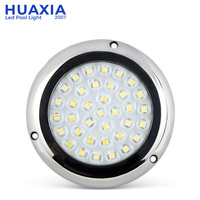 Accessoires pour bateaux IP68 316SS Lampe de navigation sous-marine RGB 35W AC12V Lumière marine / océanique Récif corallien Réservoir Lumières sous-marines marines