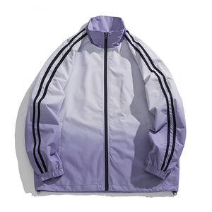 Chaqueta de Forro Polar con Cremallera Larga, Personalizada con Logotipo ODM, Informal, para Invierno, Resistente al Viento, con Capucha, de Fibra de Bambú, Cómoda - Product Image 4