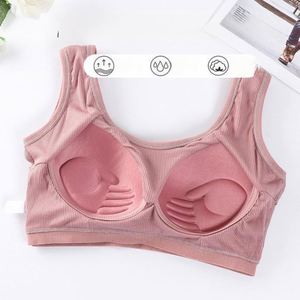 Soutien-gorge sans armatures pour femmes grandes tailles, soutien-gorge souple à levier supérieur, anti-affaissement, pour poitrine large, soutien-gorge fin sans armatures - Product Image 2