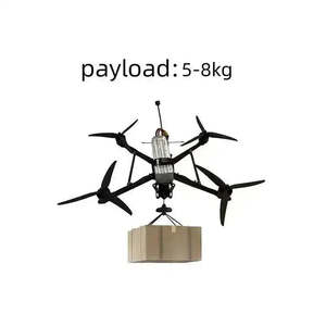 Commercial 10/13/15 Inch FPV <b>Drones</b> With 5-8kg Payload and 20km Flight Distance Heavy Load Capacity - Product Image 2