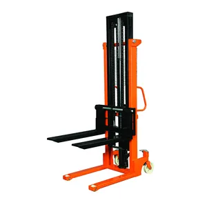 NIULI Manual forklift lifting pallet truck official authentic raised pallet hydraulic stacker
