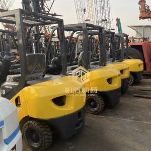 בשימוש komatsu מקורי יפן מלגזה 30 טון דיזל <span class=keywords><strong>fd300</strong></span> f150 מלגזה מזלג להרים סולר מצב טוב למכירה - Product Image 3