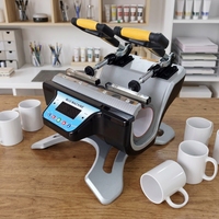 Presse à chaleur à plat semi-automatique de 11 oz pour tasse à café