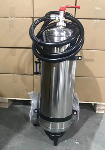 Estintori a Carrello Personalizzati a Polvere Secca/Schiuma/a Base d'Acqua, Attrezzature Antincendio in Acciaio Inossidabile con Ruote - Product Image 2