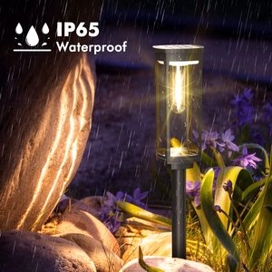 Luces Solares para Caminos, Luces Solares Brillantes para Exteriores, Resistentes al Agua, Luces de Jardín Solares para Césped, Patio y Jardín - Product Image 4