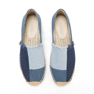 Espadrilles faites à la main pour femmes - <span class=keywords><strong>Chaussures</strong></span> <span class=keywords><strong>femme</strong></span> style cowboy, plateforme cousue, <span class=keywords><strong>chaussures</strong></span> décontractées <span class=keywords><strong>rétro</strong></span> avec franges - Product Image 6