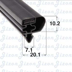Walk-in Cooler <strong>Door</strong> Gasket Magnetic PVC <strong>Fridge</strong> <strong>Seal</strong> for Cold Storage Room - Product Image 5
