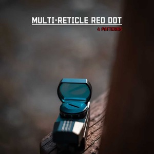Nouveauté : Viseur reflex compact à quatre motifs de points sélectionnables, double point rouge et vert, réglage de la luminosité multi-niveaux, toutes conditions météorologiques - Product Image 2