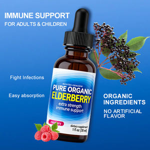 2023 фабрика OEM капли бузины ежедневная добавка натуральный экстракт бузины черные капли бузины - Product Image 4