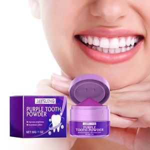 Poudre dentifrice violette Jaysuing, soin des gencives, soin haleine fraîche, poudre blanchissante pour les dents - Product Image 4