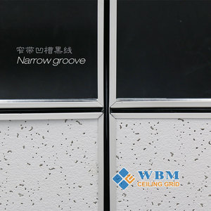 Máy bay hẹp rãnh Keel thành phần rãnh Trần <span class=keywords><strong>t</strong></span> lưới trang trí trần lưới <span class=keywords><strong>t</strong></span> thanh treo lưới Trần - Product Image 4