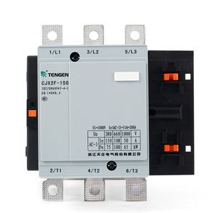 Contactor de CA Tengen CJX2F-150, 150A, 3 Polos, Montaje en Riel DIN, 380V/220V - Product Image 3