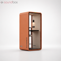 Cabine de travail insonorisée Silence Workstation Pod pour bureaux en open space et centres d'appels, réduction du bruit, cabine de réunion