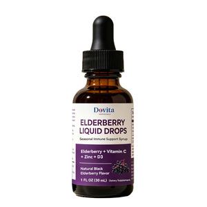 Gotas Líquidas de Saúco para Niños OEM, Apoyo Inmunológico con Vitamina C y Zinc, Sin Alcohol, Sublingual, Marca Privada, Mezcla Probada en Laboratorio GMP - Product Image 1
