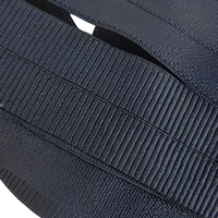 Bande élastique en polyester 100% sur mesure, matériau et taille personnalisés, pour vêtements, sacs, chaussures et textiles de maison