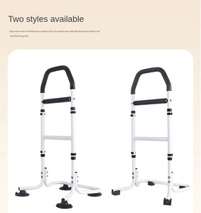 Andador para adultos Equipo médico Andadores Andador vertical de aluminio plegable doble para adultos ancianos - Product Image 5