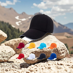 Vente en gros de casquettes de baseball unisexes à 5 panneaux pour le sport en plein air logo d'impression brodé personnalisé - Product Image 4